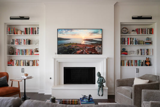 Custom Media Wall Built-Ins