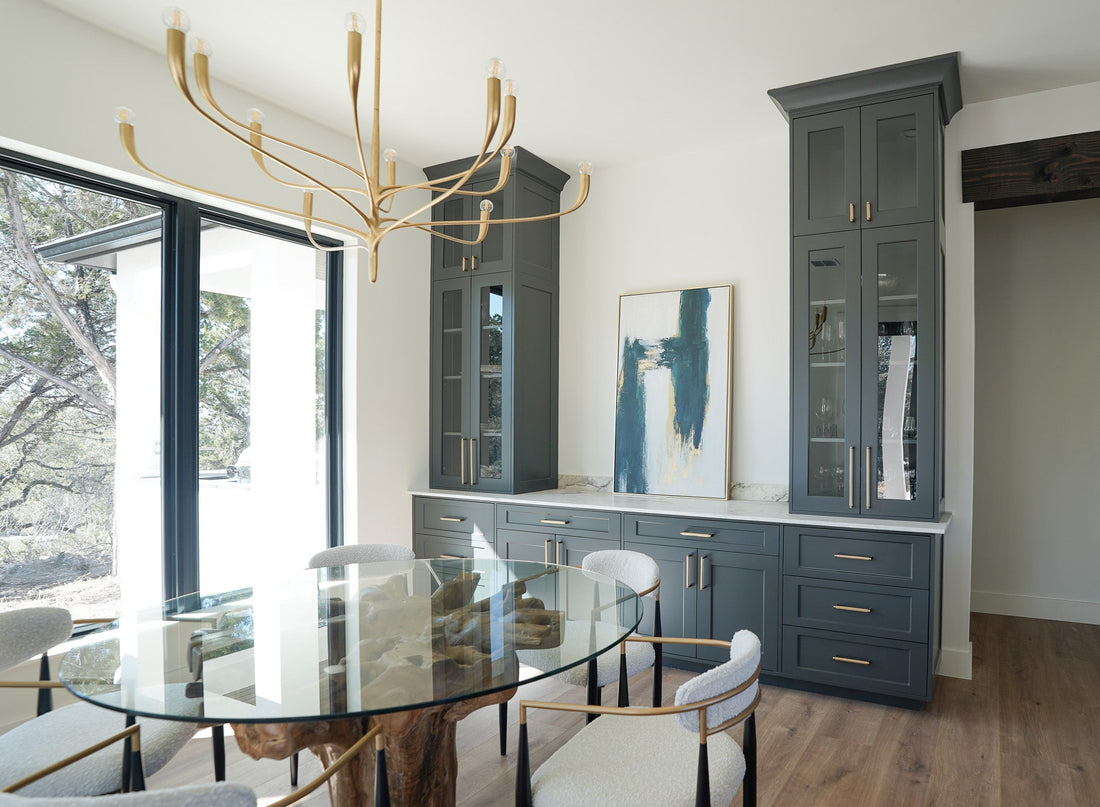 Custom Dining Room Buffet & Hutch
